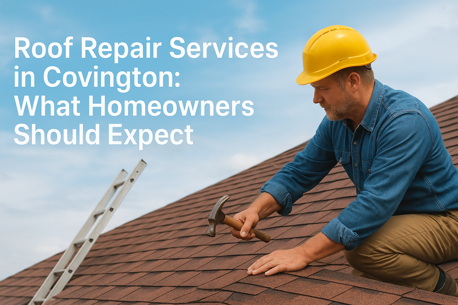 Read more about the article Roof Repair Services in Covington: What Homeowners Should Expect