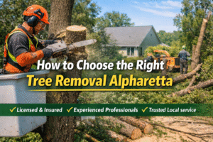 Read more about the article How to Choose the Right Tree Removal Alpharetta