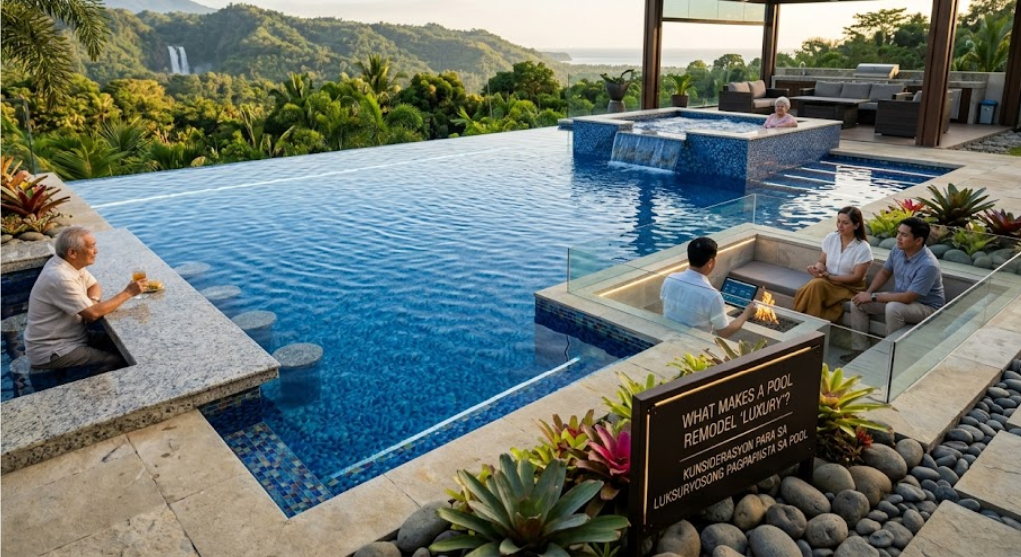 You are currently viewing What Makes A Pool Remodel “Luxury” in Austin?