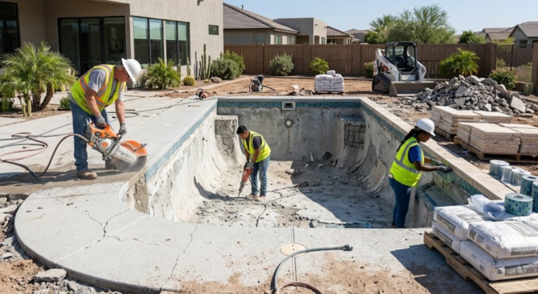 What to Expect From a Full Pool Renovation