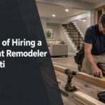 Basement remodeler at work in Cincinnati