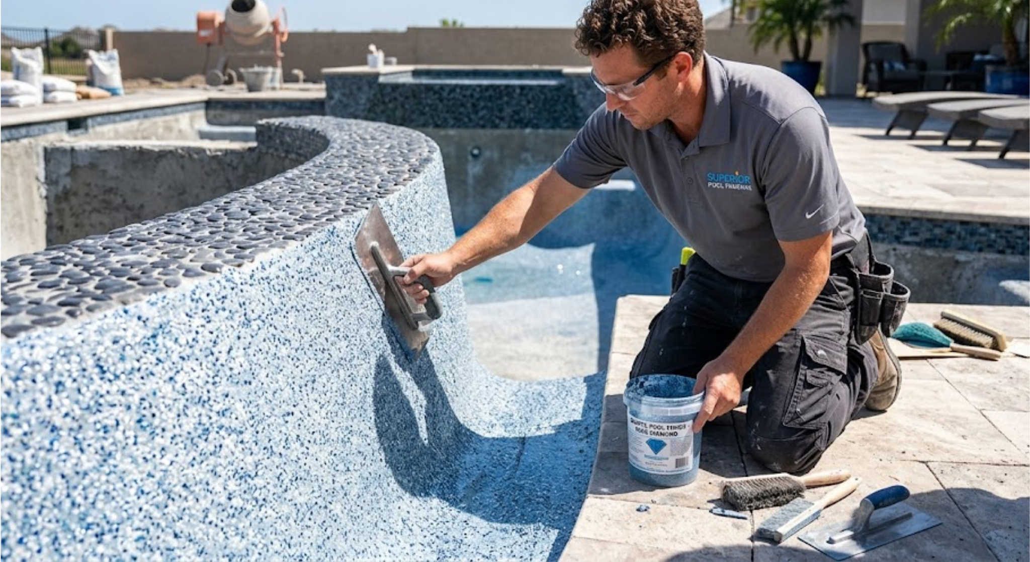 Read more about the article The Pros And Cons Of Quartz Pool Finishes: Is It Right For Your Backyard?