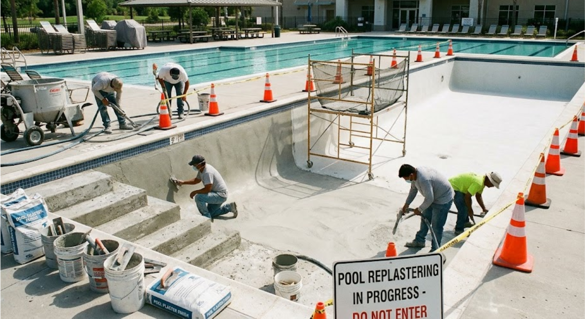 You are currently viewing How Often Should Commercial Pools Be Replastered?