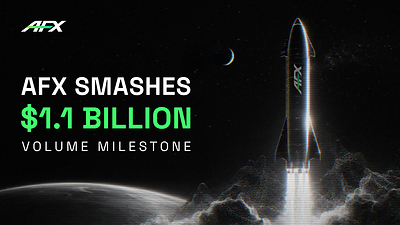 Read more about the article AFX Surpasses $1.1 Billion in Total Trading Volume, Highlighting Capital Efficiency in On-Chain Derivatives