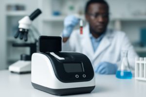 Read more about the article GHIT Fund Invests Approx. JPY 140 Million in a Portable Rapid Diagnostic System for Ebola Disease in a Joint Project Between Osaka Metropolitan University, K.K. DNAFORM, and INRB