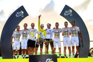 Read more about the article KuCoin Congratulates Global Brand Ambassador Tadej Pogačar on Historic Fifth Tour de France Title
