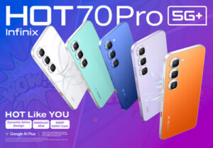 Read more about the article Infinix Unveils HOT 70 Pro 5G: More Expressive, More Interactive, More Pro