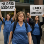 MNA: Brigham Nurse Solidarity Walk-In to Mark Lockout End Monday Morning; MGB Home Care End-of-Strike Rally Tuesday