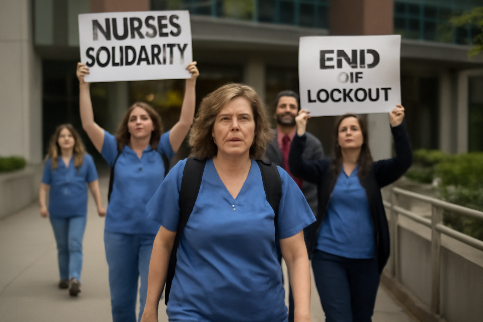 You are currently viewing MNA: Brigham Nurse Solidarity Walk-In to Mark Lockout End Monday Morning; MGB Home Care End-of-Strike Rally Tuesday