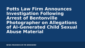 Read more about the article Potts Law Firm Announces Investigation Following Arrest of Bentonville Photographer on Allegations of AI-Generated Child Sexual Abuse Material