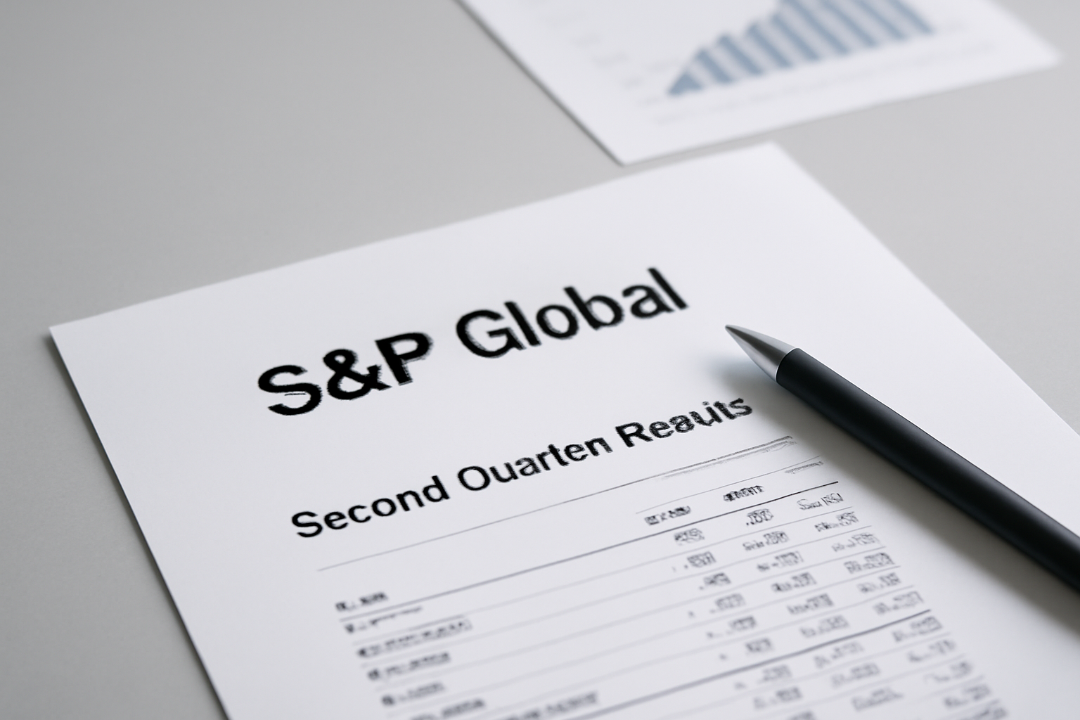 You are currently viewing S&P Global Reports Second Quarter Results
