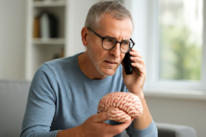 Read more about the article Study: “Physical Therapy for the Brain” Delivered by Telephone Shows Outcomes Meeting or Exceeding National In-Person Benchmarks