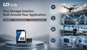 Read more about the article UD info Launches One-Stop Industrial-Grade SD and microSD Card Solutions