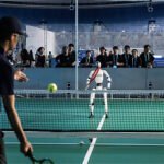 World’s First Autonomous Humanoid Tennis Match: GALBOT Robots Complete 100+ Consecutive Rallies
