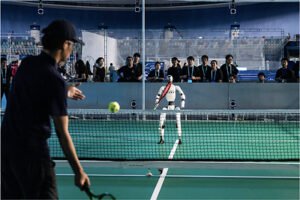 Read more about the article World’s First Autonomous Humanoid Tennis Match: GALBOT Robots Complete 100+ Consecutive Rallies
