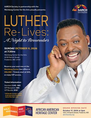 You are currently viewing AARCH Presents: Luther Re-Lives “A Night to Remember”