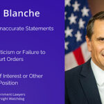 GLOW Condemns the Confirmation of Todd Blanche; The Senate Hands the Department of Justice to the Lawyer a Federal Court Found Abandoned Its Defense