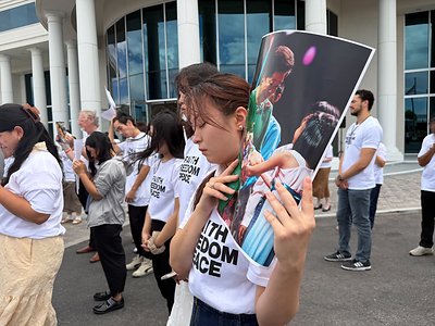 You are currently viewing Family Federation for World Peace and Unification Leads Hundreds in Las Vegas Prayer Vigil for the Mother of Peace Ahead of South Korea Verdict