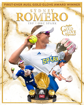 Read more about the article Sydney Romero Selected as the Winner of the Inaugural Rawlings Gold Glove Award® in the AUSL