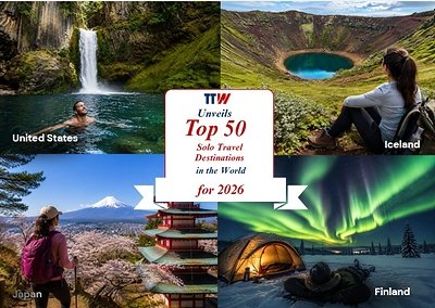 You are currently viewing TTW Unveils the Top 50 Best Solo Travel Destinations in the World for 2026