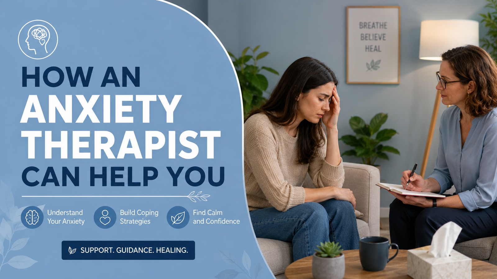 You are currently viewing How an Anxiety Therapist Can Help You