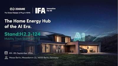 Read more about the article Zendure Introduces Agentic HEMS at IFA 2026: “The Home Energy Hub of the AI Era”