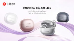 Read more about the article 1MORE S20 Ultra Clip-On Earbuds Launch as a New All-Around Standard for Open-Ear Audio