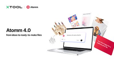 You are currently viewing xTool Unveils Major Atomm Upgrade, Introducing the World’s First AI Creation Suite for Craft Makers