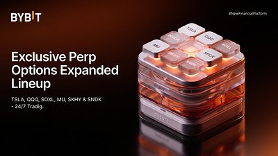 You are currently viewing Bybit Expands TradFi Perp Options with Tesla, QQQ, SOXL and More, Launches Trading Challenge with Up to 70,000 USDT in Prizes