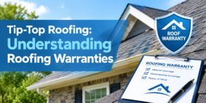 Read more about the article Tip-Top Roofing: Understanding Roofing Warranties