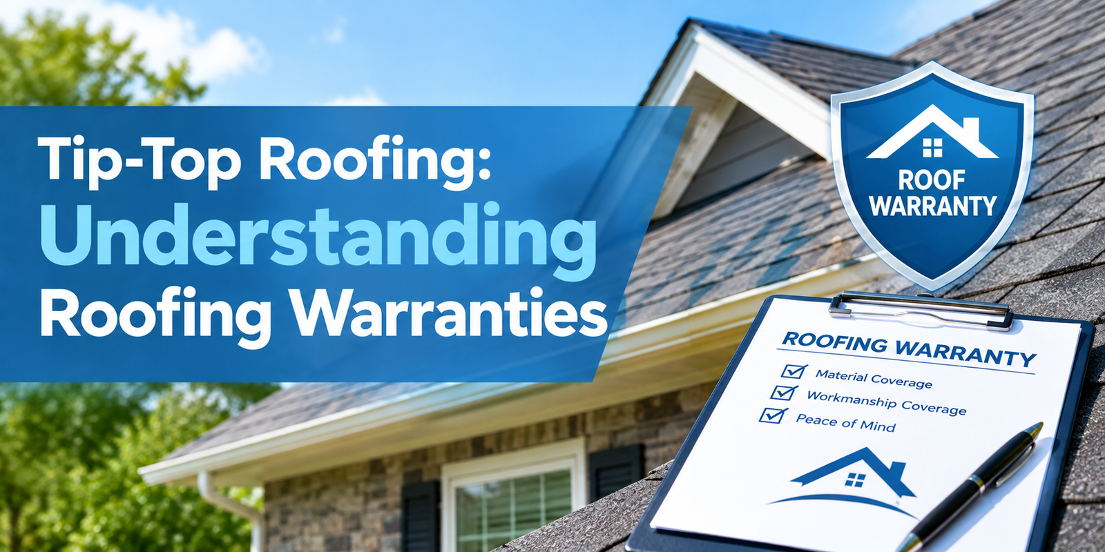 You are currently viewing Tip-Top Roofing: Understanding Roofing Warranties
