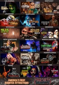 Read more about the article Halloween Creeps Up as First Fright 2026 Begins Sept. 11 at America’s Best Haunted Attractions