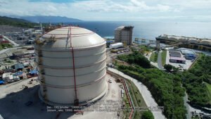 Read more about the article CB&I AND AG&P INDUSTRIAL ACHIEVE FIRST-OF-ITS-KIND MILESTONE WITH ALL-STEEL FULL CONTAINMENT LNG TANKS IN THE PHILIPPINES