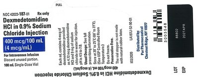 You are currently viewing Par Health Issues Voluntary Nationwide Recall of Two Lots of Dexmedetomidine HCl in 0.9% Sodium Chloride Injection Due to the Presence of Particulate Matter