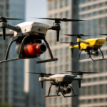Iwa Robotics Unveils HAWK, CANARY and PELICAN: An Autonomous Drone Fleet Equipped to Detect, Diagnose, and Suppress Urban Wildfires