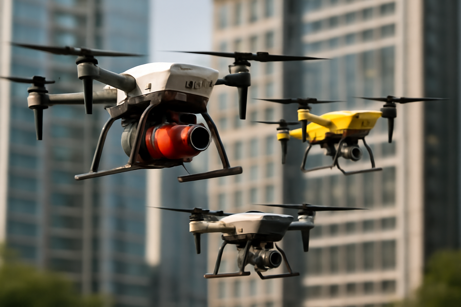 Read more about the article Iwa Robotics Unveils HAWK, CANARY and PELICAN: An Autonomous Drone Fleet Equipped to Detect, Diagnose, and Suppress Urban Wildfires