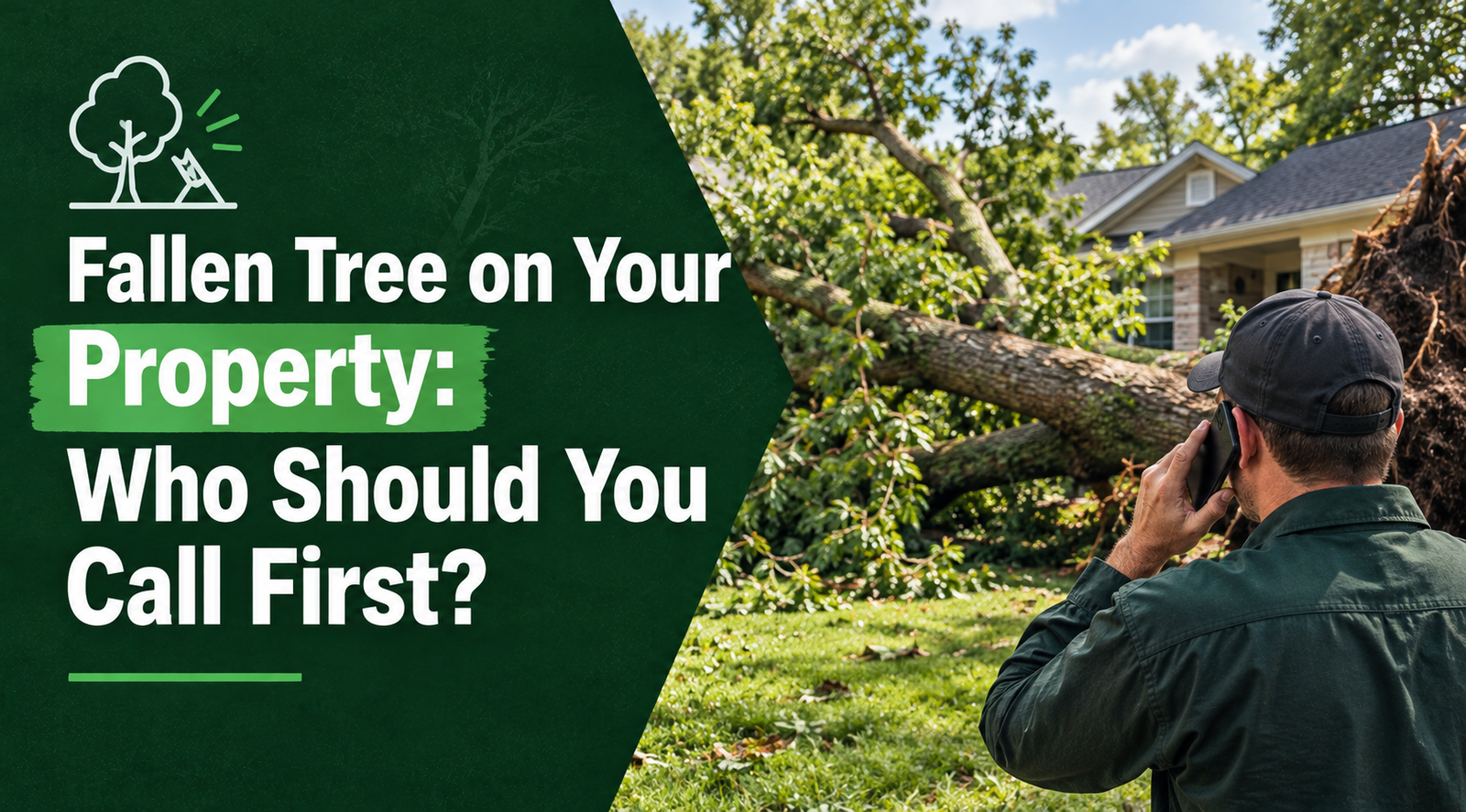 You are currently viewing Fallen Tree on Your Property: Who Should You Call First?