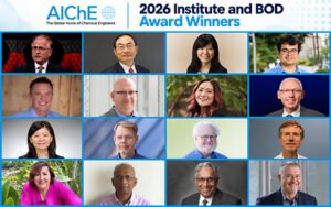 Read more about the article AIChE Recognizes Outstanding Achievements with 2026 Institute and Board of Directors’ Awards