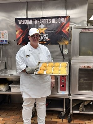 You are currently viewing Iowa’s Valerie Knospe Named Champion of Hardee’s 2026 National Biscuit Baker Competition