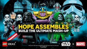 Read more about the article THE LEGO GROUP INVITES FANS TO MASH-UP STAR WARS™ AND MARVEL UNIVERSES FOR THE FIRST TIME EVER IN LEGO IDEAS® CHALLENGE