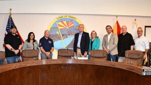 Read more about the article Wecom Fiber, Arizona Commerce Authority and Local Partners Celebrate Ribbon Cutting of Broadband Project in the Town of Parker