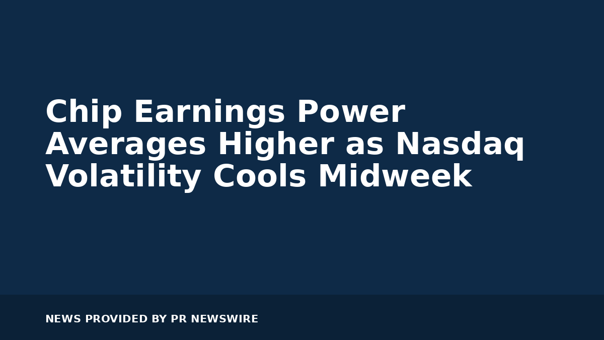 You are currently viewing Chip Earnings Power Averages Higher as Nasdaq Volatility Cools Midweek