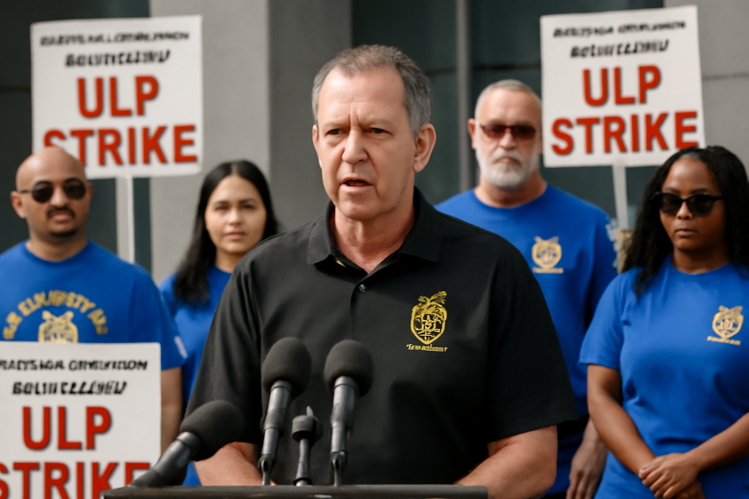 You are currently viewing ORANGE COUNTY TEAMSTERS LAUNCH ULP STRIKE, HOLD PRESS CONFERENCE