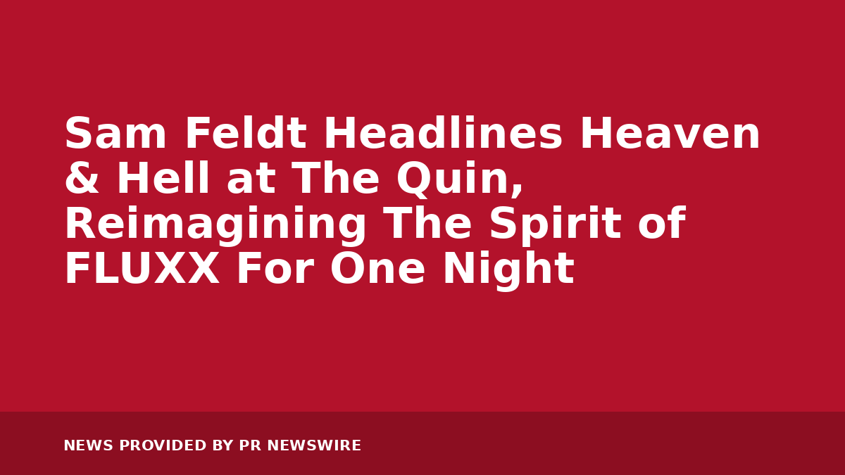 Read more about the article Sam Feldt Headlines Heaven & Hell at The Quin, Reimagining The Spirit of FLUXX For One Night
