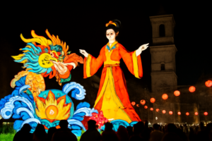Read more about the article Shanghai lantern show lights up Spanish celebration